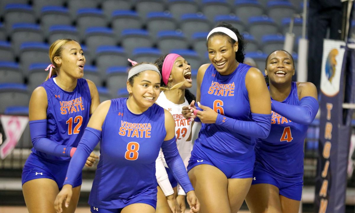 Volleyball Sweeps Elizabeth City State On Senior Night
